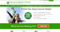Desktop Screenshot of newyorkdefensivedriving.com